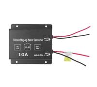 Eujgoov Convertisseur de Puissance élévateur 12 V à 24 V 10 A Régulateur de Tension CC avec Boîtier en Alliage d'aluminium pour Lumières LED Audio de Voiture Talkie-walkie Radio Système de de Taxi