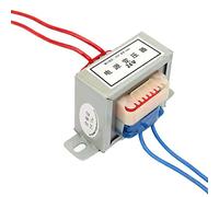 Eujgoov Convertisseur de Tension Abaisseur, Convertisseur de Puissance, Transformateur de Puissance, Sortie 12 V/24 V, Boîtier en Alliage étanche pour Systèmes de sécurité avec Fil de Cuivre Complet