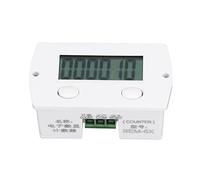 Eujgoov COQUE ABS, BONNE STABILITÉ, ALIMENTÉ PAR BATTERIE Compteur électronique Induction Magnétique 0999999 Poinçon Numérique Portable Testeur de Totalisateur d'impulsions Totalisateur Industriel,
