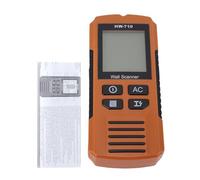 Eujgoov Détecteur de Montants Scanner Mural 5 en 1 Outil de Recherche de Montants Écran LCD Détecteur de Faisceaux pour le Centre et le Bord du Bois Fil AC Goujons Métalliques Tuyau de (YELLOW)