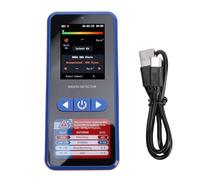 Eujgoov Détecteur de Radon Portable avec écran Couleur, Batterie Rechargeable pour Mine de sous-Sol de Bureau à Domicile, Outil de Test de Radon