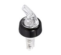 Eujgoov Distributeur Doseur de Verseur de Bouteille en Plastique de 15 ML pour Cocktails, Verseur d'alcool Transparent pour Les et Les Clubs à Domicile, Bec Verseur de qualité