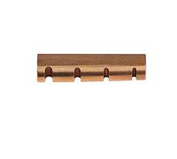 Eujgoov Écrous de Remplacement électriques Fendus pour Guitare à écrou en Laiton, Basses Durables, Performances Compactes avec Laiton, Accessoires de Musique Parfaits pour les Amateurs de Musique,
