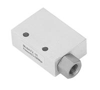 Eujgoov Éjecteur Pneumatique de Générateur de Vide, Vanne en Alliage d'aluminium pour Grands Débits, Idéal pour les Machines-outils et les Ateliers de Production (EV-10)