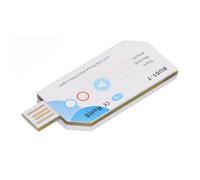 Eujgoov Enregistreur de Données de Température Enregistreur d'humidité USB pour Conteneurs Réfrigérés Connexion APP Température 32000 Capacité, Thermomètre Numérique en Matériau ABS avec de 120