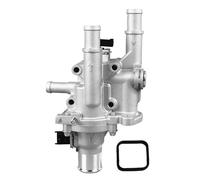 Eujgoov Ensemble de Boîtier de Thermostat, Construction Métallique 25192228 de Remplacement pour Sonic Cruze Aveo