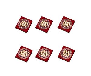 Eujgoov Enveloppe Rouge Chinoise, Pochette en Papier pour Argent 10PCS,