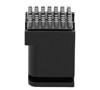 Eujgoov Essuie-glace de Buse, Base en Aluminium avec Conception à Double Brosse pour Imprimante 3D P1P P1S X1 X1E, Comprend 8 Brosses en Silicone Supplémentaires