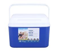 Eujgoov Étui Rigide de Glacière de Voiture de 5 L avec Poignée, Glacière Portable Isolée de Grande capacité pour le Camping Pique-nique Voyage, Garde les Aliments Frais et les Boissons au Frais (BLUE)