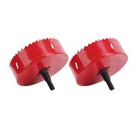 Eujgoov Eujgoov Jeu de Scies Cloches Bimétalliques, Acier Rapide M42, Outils de Coupe Durables pour le Bois, l'aluminium et les Feuilles de Fer, Idéal pour les Amateurs de Bricolage (80mm) (95mm)