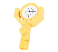 Eujgoov Feuille Cible Réfléchissante pour Prisme d'arpentage, Matériau ABS, Outil de Mesure de Haute Précision pour la Construction et l'inspection (YELLOW)