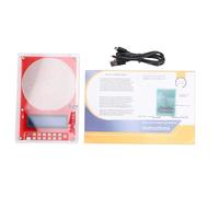 Eujgoov Générateur de Résonance, Fréquence Réglable de 0,01 à 299 000 Hz avec Ondes Sinusoïdales Carrées Inversées Pures pour la Relaxation en Laboratoire et en Studio (rouge)