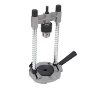 Eujgoov Guide de Perçage Portable, Adaptateur de Perceuse, Gabarit de Perçage Multi-angle pour Trous Droits et Coudés avec Butée de Profondeur Réglable 0-90 Degrés Mandrin 1,5-13 Mm
