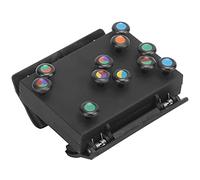 Eujgoov Guitar Aid Chord Trainer Practice Assistant 30 Types de Méthodes de Pressage 6 Couleurs Arc-en-ciel Jouez des Accords étendus Communs Universels avec 6 Accords Codés par Couleur pour que les