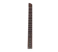 Eujgoov Guitar Neck Maple Wood 25 Fret Mahogany Grain Grain Slick Forgoard Prating Scales ou Performer des Musiciens de Solos Complexes Adaptés à Divers Styles de Jeu
