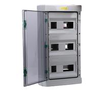 Eujgoov HA 36 Circuit Metter Box Air Box IP66 pour les Disjoncteurs Miniatures MCB Industrial Electrical pour le Câblage et les Connexions