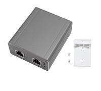 Eujgoov Injecteur PoE pour Gen 3 Gigabit Ethernet 200W 36-48VDC Entrée 48-57VDC Sortie pour Antenne Parabolique Haute Performance