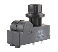 Eujgoov Interrupteur d'allumage Haute Fréquence pour Four de Chauffage à Impulsion Automatique, Démarreur électronique Universel pour Barbecue, Sortie 12KV avec 1-2 Prises, 7,5x6x3cm (2 Sortie)