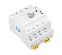 Eujgoov Interrupteur de Transfert Automatique à Double Puissance Sélecteur électrique Générateur de Secours Générateur d'urgence Home PC Grade Circuit Breaker Electronic 63A 50 / 60Hz, Commutation