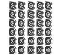 Eujgoov Jeu de Joints de Membrane de Carburateur pour Tronçonneuse ZAMA Pièces en Caoutchouc Durables pour Une Réparation et Un Entretien Faciles des Tronçonneuses ZAMA 2500 3800 4500 5200