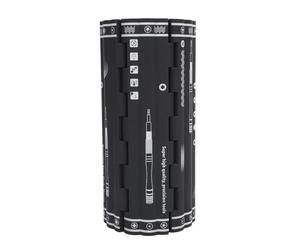 Eujgoov Jeu de Tournevis 128 en 1 Kit D'Outils de Réparation Magnétique Professionnel avec Embouts en Acier 116 S2 6 Têtes de clé 4 Outils pour L'électronique Ordinateur Téléphone