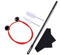 Eujgoov Kit d'entretien et de Nettoyage pour Trompette, Comprenant une Brosse Serpent Flexible, une Brosse à Embout Buccal et une à Valve pour Instruments de Musique pour Adultes et Enfants