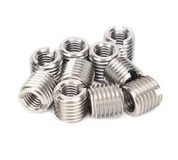 Eujgoov Kit d'inserts Filetés 10 Pièces en Acier Inoxydable M10x1.5mm M16x2mm Outil de Réparation de Filetage pour la Restauration électronique de l'aviation Automobile