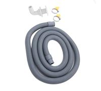 Eujgoov Kit d'installation de Pompe de Cale Tuyau EVA PE avec Raccord à 90 Degrés 19 Mm X 2 M pour Pompe de Cale 750 GPH Drainage Rapide Courbure Flexible pour Yachts, Bateaux, Utilisation Marine
