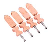 Eujgoov Kit Hotend de Remplacement pour FlashforgeAD5X, 4 Pièces, 0,25 Mm, 0,4 Mm, 0,6, 0,8, avec Grand Diamètre de Buse, Conception Modulaire Entièrement Métallique, Résist