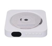 Eujgoov Lecteur CD Portable Télécommande du Haut-Parleur du Haut-Parleur Disc Player pour Les élèves Apprenant et éducation Prénatale (White)