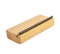 Eujgoov Lime à Biseauter les Frettes de Guitare, Bois D'olivier, Acier au Carbone, Poignée Ergonomique à 35°, Convient à Tous les Types D'instruments à Frettes, Entretien Efficace des