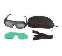 Eujgoov Lunettes de Soudage à Obscurcissement Automatique, Lunettes de Protection de sécurité Solaire en PC pour le Soudage par Soudeur, 8 ou 9 Nuances