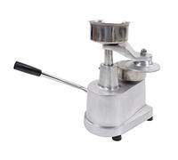 Eujgoov Machine à Galettes de Hamburger, Presse à Hamburger Manuelle Robuste en Acier Inoxydable avec 500 Papiers Sulfurisés pour Un Usage Domestique et Commercial (Diamètre 100 mm/3,94 Pouces)