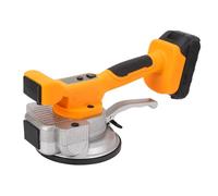 Eujgoov Machine D'Installation de Carrelage, Outil de Vibration de Carrelage sans Fil 10 000 Tr/min avec Réglage à 9 Vitesses et Grande Ventouse de 145 Mm, pour une Installation (Prise UE)