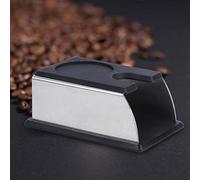 Eujgoov Mat de Tamponnage d'angle de Randonnée de café, Silicone en Silicone en Acier Inoxydable Sabotage de café Non Glissant Accessoire de Machine à, Facile à Utiliser, Hygiénique, Largement