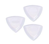 Eujgoov Médiators de Guitare LED, Lot de 3 Plectres Lumineux ABS avec LED | Plectres de guitare à LED, paquet de 3 plectres lumineux en ABS avec LED intégrée, réponse automatique du strum, batterie
