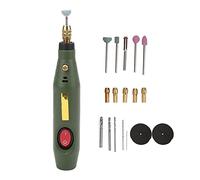 Eujgoov Mini Perceuse Meuleuse électrique, 18000TR/MIN Outil Rotatif de | Kit de Gravure Compact 15W, Conception de Dissipation Thermique Creuse, adapté au Meulage, Coupe, Polissage, Perçage, pour