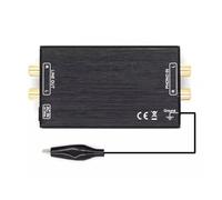 Eujgoov Mini Phono Préampli Mm AV Power Amplificateur, Phonographe Audio Stéréo Pré-amplificateur avec 2 Sortie D'entrée D'interface Vidéo Composite (Prise UE AC230V)
