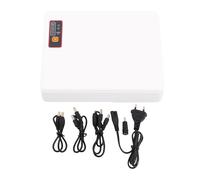 Eujgoov Mini UPS avec Batterie de Secours 20 800 MAh, Alimentation sans Interruption pour Routeur Modem Caméra USB Type C POE, utilisé pour une Connexion Réseau Stable (Prise UE)