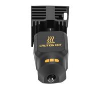 Eujgoov Mise à Niveau du Hotend pour Lab P2S H2D H2S, Buse en Acier trempé de 0,4 Mm avec Protection Thermique Entièrement Métallique, pour L' à Grande Vitesse et les Matériaux