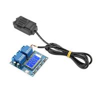 Eujgoov Module de Contrôle de la Température et de l'humidité, Capteur intégré, Affichage Numérique, Thermostat avec Accès à Distance pour la Gestion du Climat Intérieur