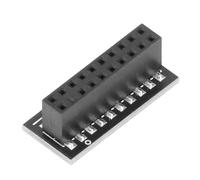 Eujgoov Module TPM 2.0 Interface LPC Module TPM 2.0, Module de sécurité de Carte à Distance, Composant électronique de Carte de sécurité de Cryptage de Carte à Distance 20 Broches