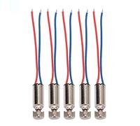 Eujgoov Moteur Vibrant sans Noyau Moteur Micro Vibrant 5x Vibrations Fortes Faible Bruit Réponse Rapide Démarrage Sensible avec Structure Simple Installation Facile pour une stabilité Stable
