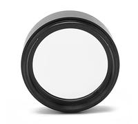 Eujgoov Objectif d'Objectif Auxiliaire 0,7X 0,7X Barlow Barlow 48 Mm Lentille au Microscope Stéréo, Pièces de Microscope en Alliage en Aluminium, Auxiliaire pour Les, Distance de Travail