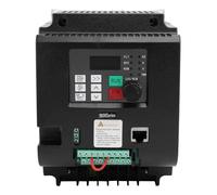 Eujgoov Onduleur Solaire 4KW 1PH avec Contrôleur de Vitesse D'entraînement à Fréquence Variable pour Pompe Photovoltaïque Contrôle du Système PC de Refroidissement monophasé, Système