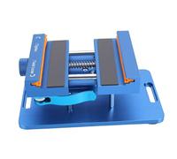 Eujgoov Pince de Démolition de Verre de Couverture Arrière de Téléphone, Outil de Réparation en Alliage D'aluminium Rotatif à 360 Degrés avec Cadre Latéral en Silicone pour Smartphones