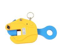 Eujgoov Pince de Levage Verticale pour Plaques, capacité 3 T, Ouverture | Pince de Levage en Acier allié, Patin dentelé Autobloquant, Crochet Rotatif pour Chantier Naval, Installation de Structure