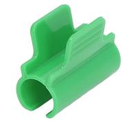 Eujgoov Pinces à Tête Unique pour Serre, Paquet de 24 Clips en Film Plastique Antidérapant, Clips de Cerceau de Jardin Réglables pour Tige et Tube de Filet d'ombrage (19mm)