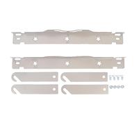 Eujgoov Plaques à Outils D'alignement des Orteils pour L'alignement de l'extrémité Avant de la Voiture, avec Trous de Suspension pour Montage Mural, 2 Pièces