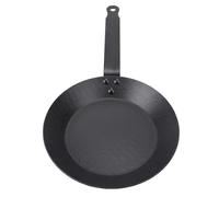 Eujgoov Poêle à Frire en Acier au Carbone, Poêle à Omelette Antiadhésive, Chauffage Uniforme pour Cuisinière à Gaz à Induction, en Céramique, à Frire Multifonctionnelle pour Saisir le Steak, Sauter,